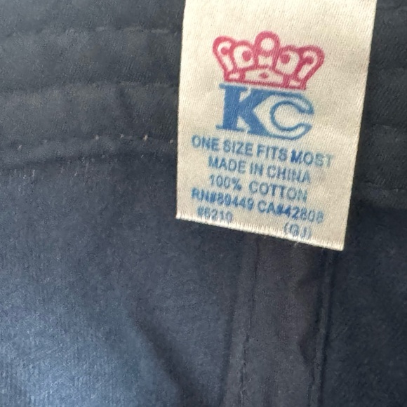 Denver Broncos Vintage Navy Blue Minimalist Orange Swoosh Embroidery Hat KC - Picture 3 of 5